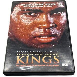 when we were kings DVD Muhammad Ali English 1996 94 minutes rated PG READ